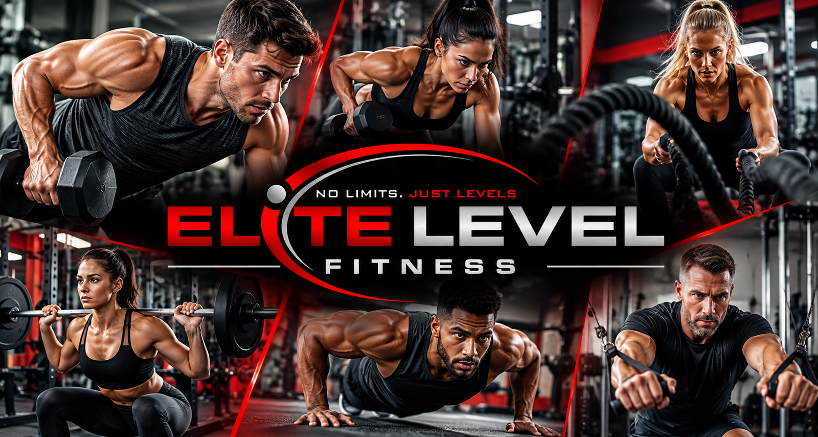 Elite Level Fitness members training